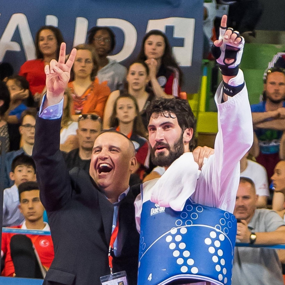 Júlio Ferreira é campeão europeu de Taekwondo em -74kg