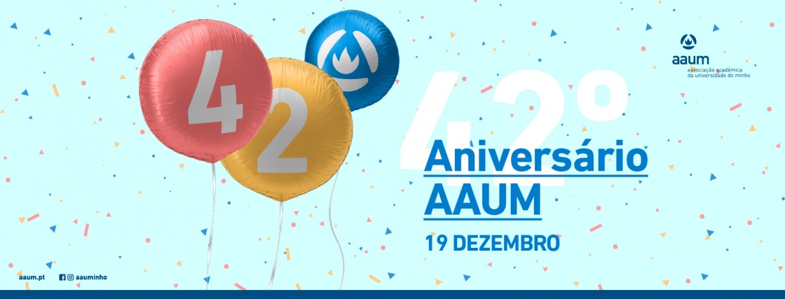 AAUMinho celebra hoje 42 anos