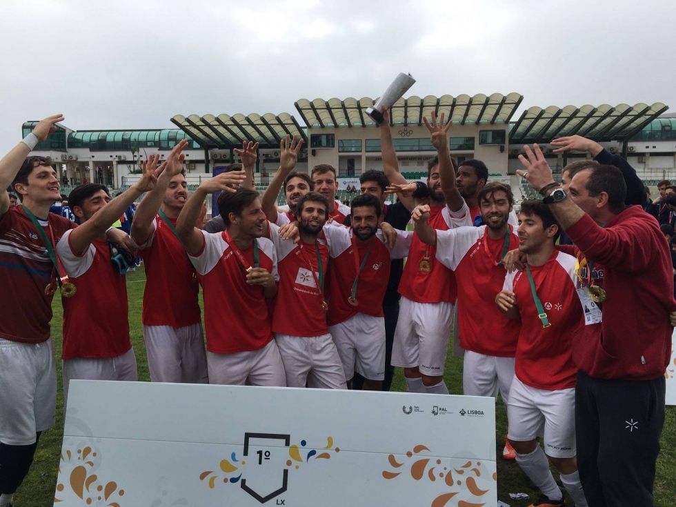CNU's 2016: futebol de 11 da AAUM conquista 'tetra'