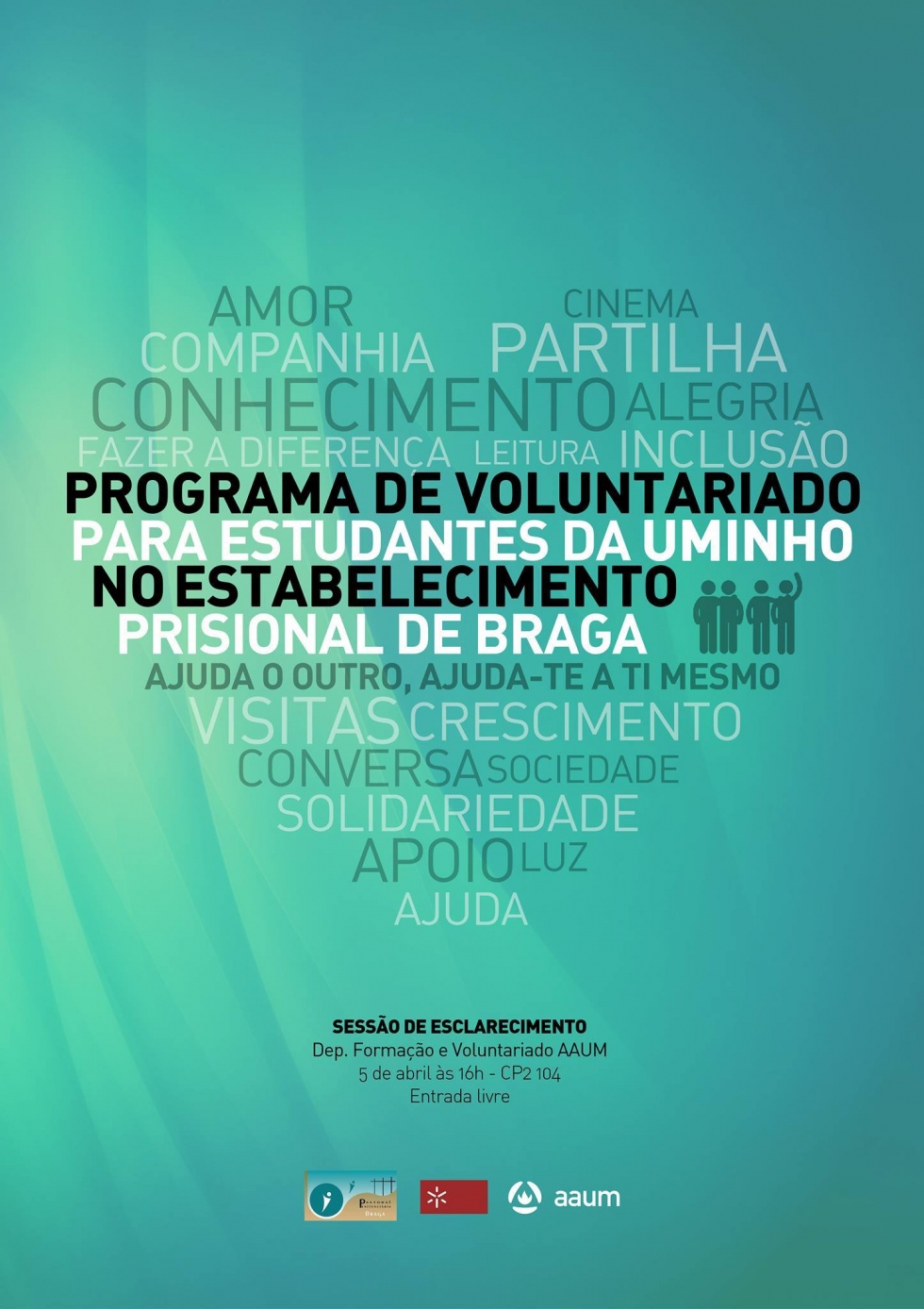 AAUM cria programa de voluntariado na prisão de Braga