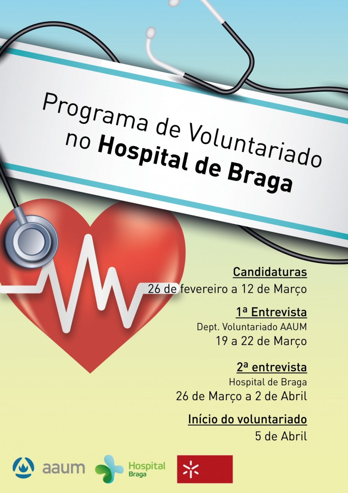 AAUM e Hospital de Braga novamente juntos em projeto de voluntariado
