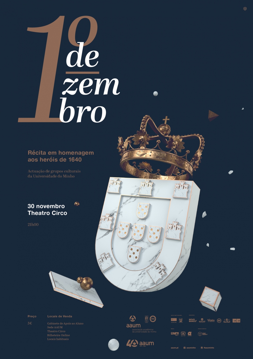 Exposição 1.º de dezembro | A Restauração da Independência de Portugal: Expressões das Comemorações estudantis em Braga