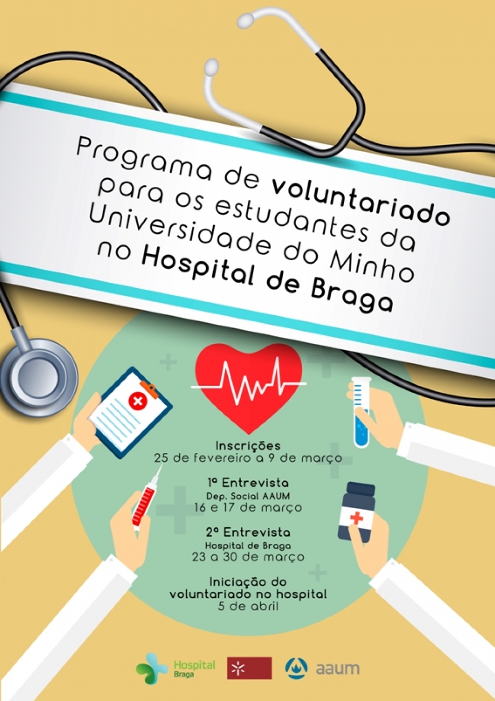 Hospital de Braga e estudantes da UMinho juntos pelo voluntariado