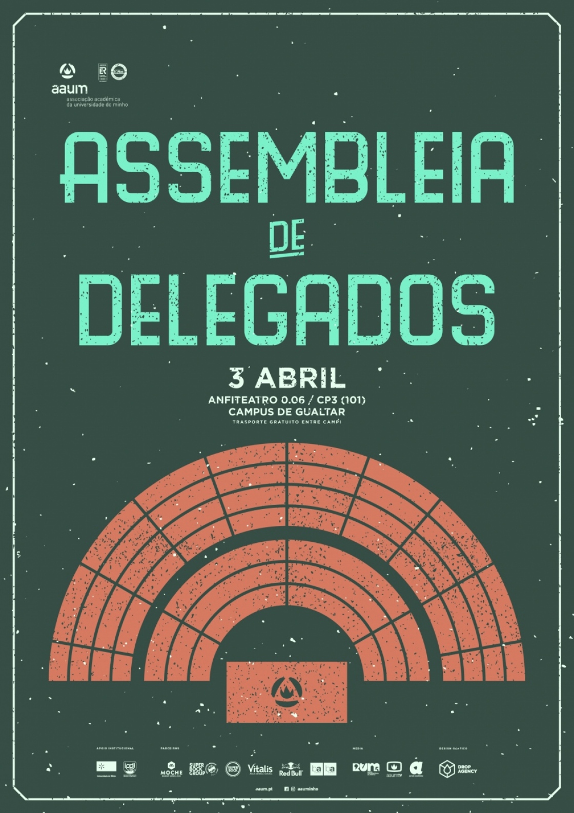Assembleia de Delegados: 3 de abril