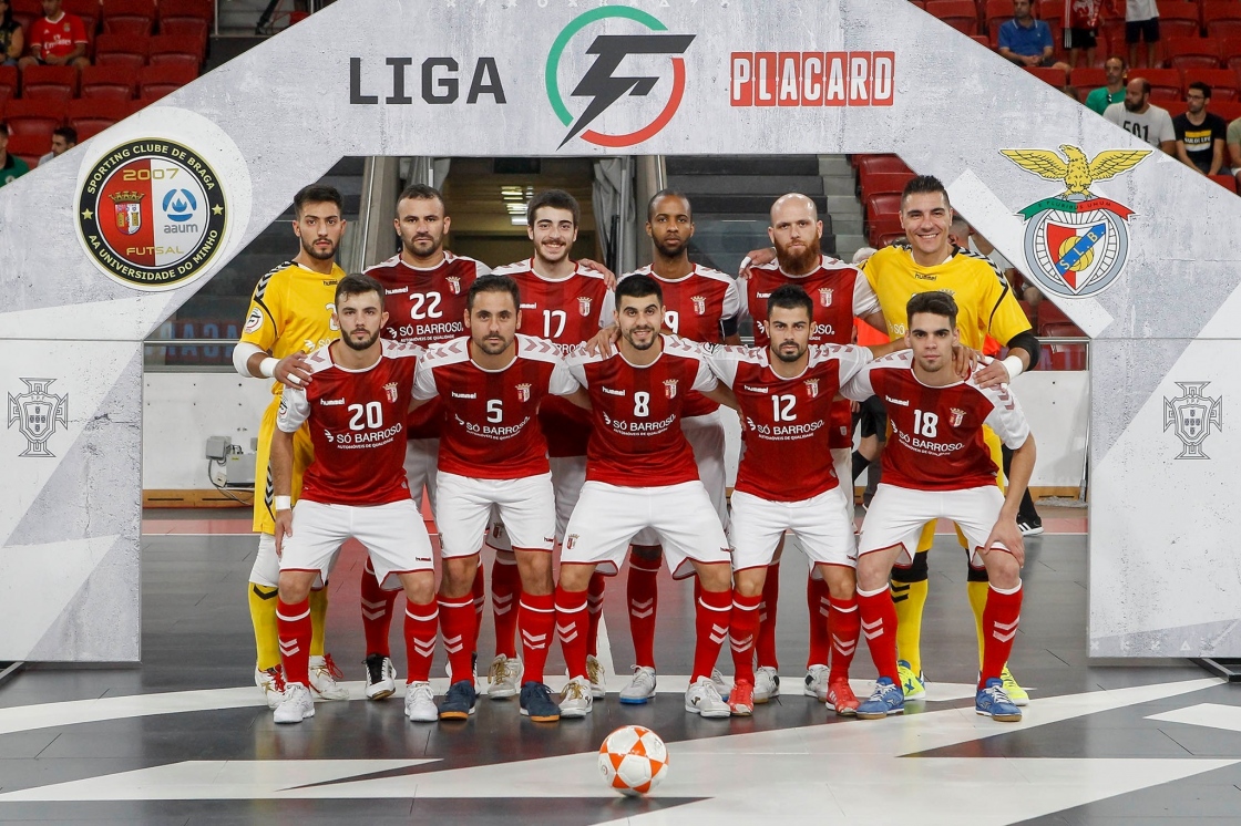 SC Braga/AAUM perde frente ao SL Benfica e soma primeira derrota na Liga Placard