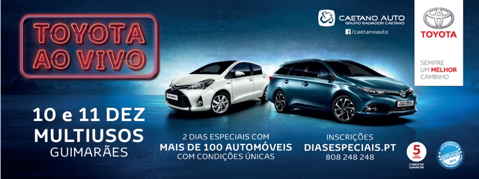Toyota ao vivo | Multiusos de Guimarães