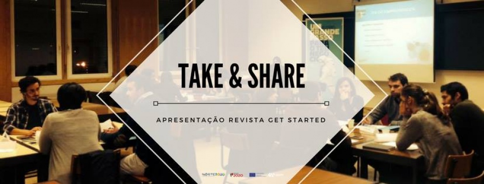 Take & Share e Apresentação da Revista Get Started